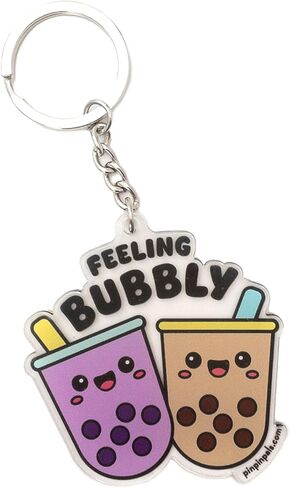 Pals & Co. - Acrylic Keychain for Backpack, Bags, Kawaii, Collectible, 2.5 in in Saudi Arabia