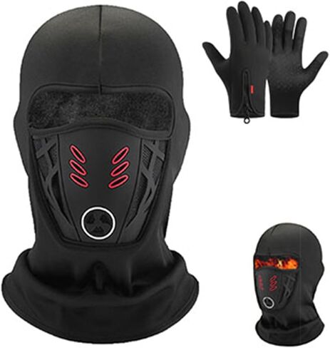 Winter Rider Warm Anti-Haze Balaclava, Winter Rider Face Mask, Warm Anti-Haze Face Mask for Cold Weather Protection in Saudi Arabia