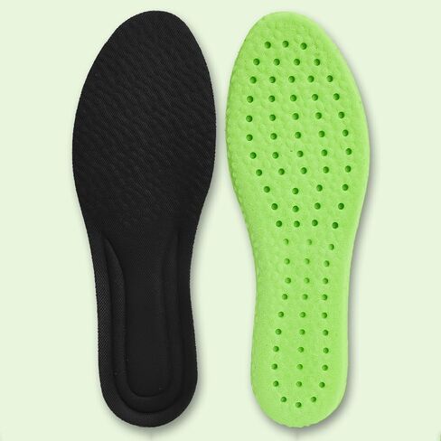 5D Massage Insole Women Soft Sports Running Shoe Pads Shock-Absorbing Unisex Orthopedic Insole Breathable Feet Care Cushions,Size37-38 in Saudi Arabia