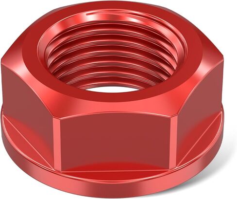M16XP1.5 Front Axle Shaft Lock Nut Dirt Bike Compatible with Honda CR125R CR250R 02-07 CRF250R 04-21 CRF450R 02-21 CRF250RX 19-21 CRF450RX 17-21 CRF250X 04-17,See Fitment in Saudi Arabia