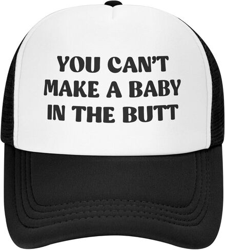 Funny Trucker Hats for Men Women Sarcastic Funny Gag Trucker Hat for Bachelorette Parties Music Festivals and Girls Trips in Saudi Arabia