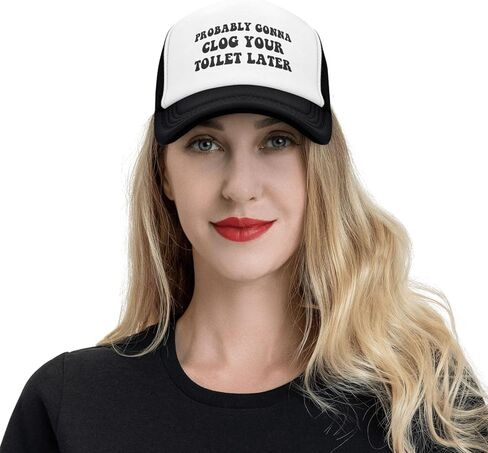 Funny Trucker Hats for Men Women Sarcastic Funny Gag Trucker Hat for Bachelorette Parties Music Festivals and Girls Trips in Saudi Arabia