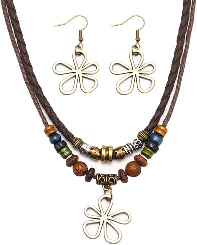 JAVARNV Boho Necklaces for Women Western Necklaces Country Concert Cowgirl Accessories Nashville Outfit for Women Choker Necklace Western Dress Jewelry Country Cowgirl Accessories Gifts in Saudi Arabia