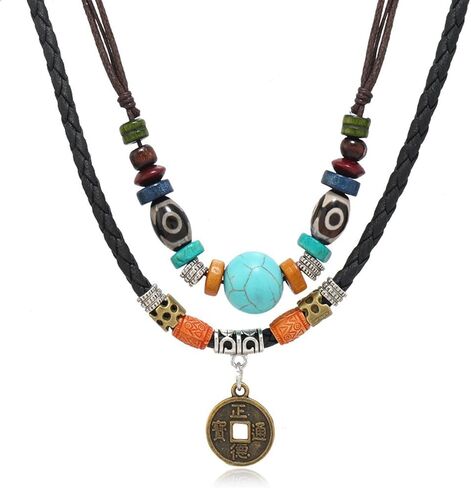 JAVARNV Boho Necklaces for Women Western Necklaces Country Concert Cowgirl Accessories Nashville Outfit for Women Choker Necklace Western Dress Jewelry Country Cowgirl Accessories Gifts in Saudi Arabia