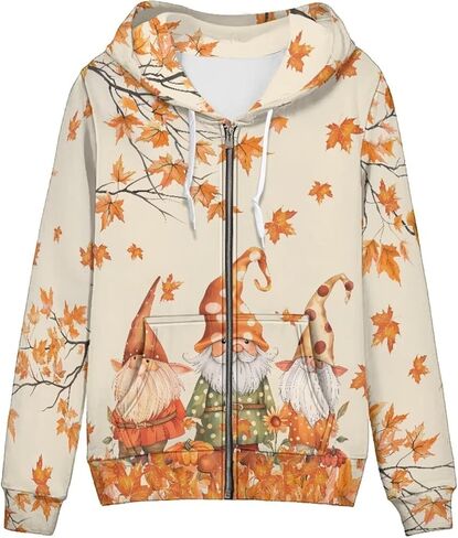 NRBEAWD Women's Zip Up Hoodies Casual Long Sleeve Track Jackets Hooded Sweatshirts With Pockets XS-5XL in Saudi Arabia