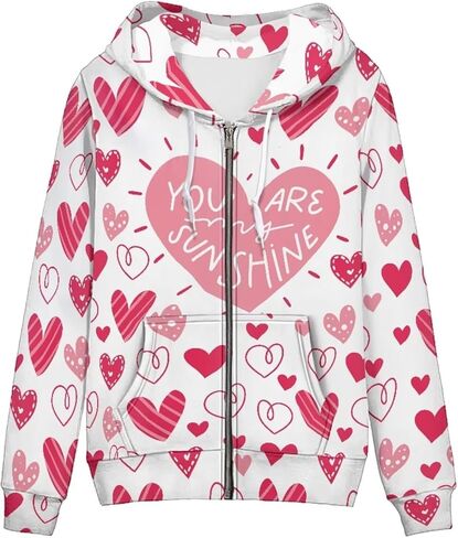 NRBEAWD Women's Zip Up Hoodies Casual Long Sleeve Track Jackets Hooded Sweatshirts With Pockets XS-5XL in Saudi Arabia
