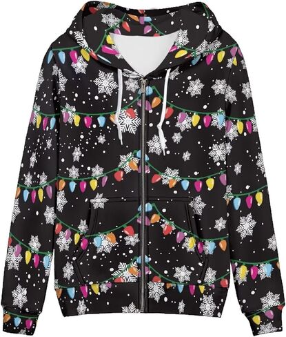 NRBEAWD Women's Zip Up Hoodies Casual Long Sleeve Track Jackets Hooded Sweatshirts With Pockets XS-5XL in Saudi Arabia