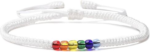 قوس قزح LGBTQ فخر سوار للسحاقيات ثنائيي الجنس المتحولين جنسيا مثلي الجنس فخر شهر ملابس اكسسوارات الهدايا والمجوهرات in Kuwait