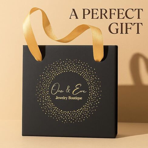 سوار على شكل فراشة من Ora & Eve للنساء - ذهب عيار 18 قيراط مع مينا بيضاء ولمسات كريستال - مقاوم للماء، لا يسبب الحساسية، هدية مجوهرات رائعة in Saudi Arabia
