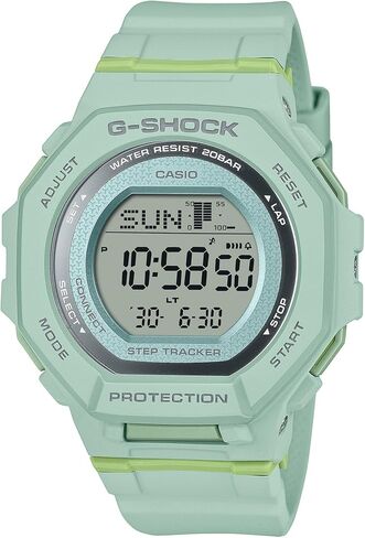 Casio G-Shock Step Tracker Light Green Digital Watch GMDB300-3 in Saudi Arabia