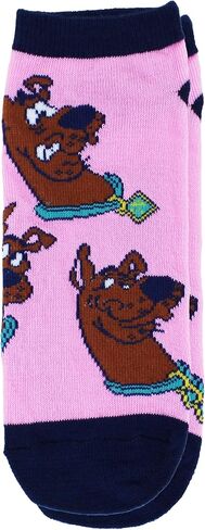 Hyp Scooby-Doo Hearts Ladies Low-Cut Socks, 5-Pack, Shoe Size 4-10 in Saudi Arabia