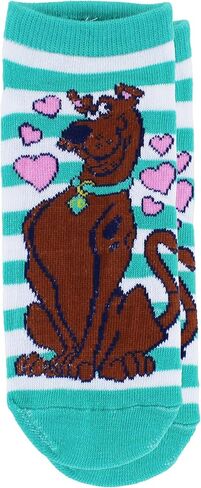 Hyp Scooby-Doo Hearts Ladies Low-Cut Socks, 5-Pack, Shoe Size 4-10 in Saudi Arabia