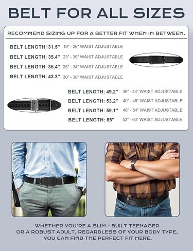 KEYNAT Ratchet Belts for Men, Dress Ratchet Belt Genuine Leather 1 3/8", Mens Belt with Automatic Alloy Buckle in Saudi Arabia