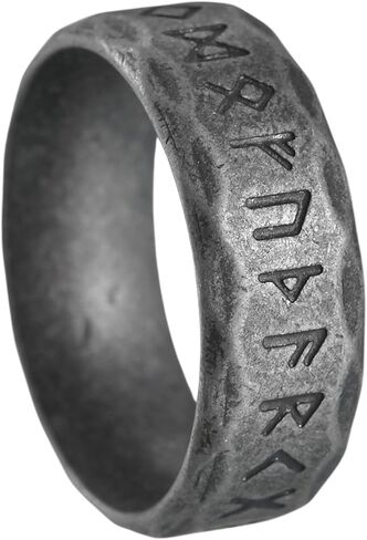 Celtic Spinner Ring 316L Stainless Steel Viking Rune Signet Ring For Men Vintage Jewely Finger Accessories Male US Size - N9 in Saudi Arabia