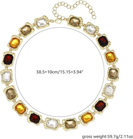 BONJOULRY Chunky Gold Necklace for Women Gold Evil Eye Cowboy Pendant Necklace Dainty Paperclip Chain Vintage Luck Amulet Choker Necklaces Celestial Jewelry Gift in Saudi Arabia