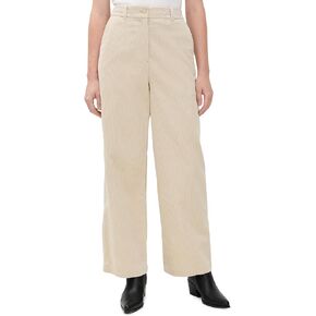 DUNST Women's Semi-Wide Corduroy Slacks in Saudi Arabia