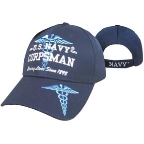 Trade Winds US Navy Corpsman Since 1898 HAT Blue (Officially Licensed by The US Navy) in Saudi Arabia