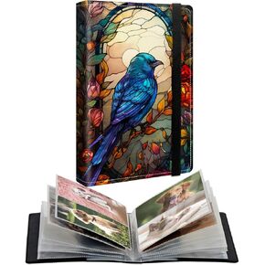 Small Photo Album 4x6 inch Photo Albums with 120 Photos Transparent Inner Pockets and Elastic Band Design Cute Photo Albums for Family Anniversary Wedding - Cherry blossoms in mountain in Saudi Arabia