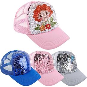 Framendino, 3 Pack Sublimation Blank Baseball Cap Adjustable Heat Transfer Trucker Hat Sequin for Adult in Saudi Arabia