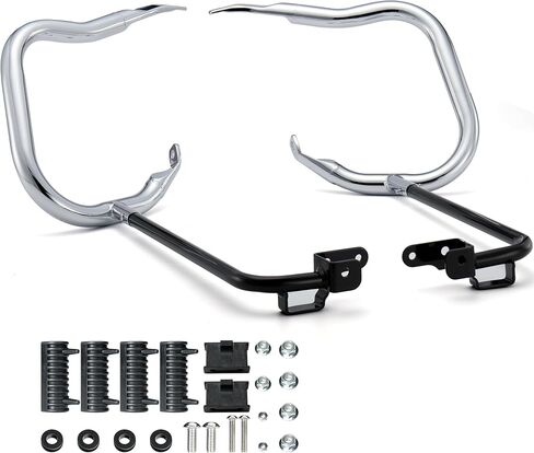 Mokitdora Touring الخلفية Bardbag Bracket Bars 1.25 "متوافق مع 2014 Harley Street Road Electra Glide Road Round ، Chrome in Saudi Arabia