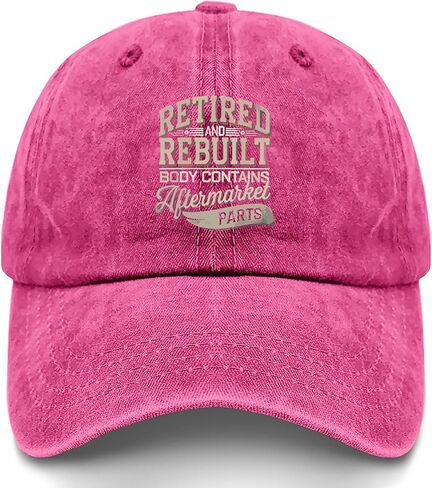 liabiliies Retired and Rebuilt Body Contains Aftermarket Parts-4 Hat for Women Baseball Cap Funny Birthday Gifts for Men in Saudi Arabia