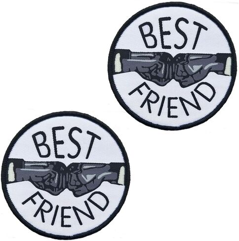 2 PCS أنا ودود من فضلك لي مضحكة Plant Emblem Service Dog Tactical Tacticaled Fortener Hook & Loop Patches Military Flag Patches لتسخير الكلاب ، السترة ، الحقائب ، حقائب الظهر ، الملابس ، السترة ، القبعات in Kuwait