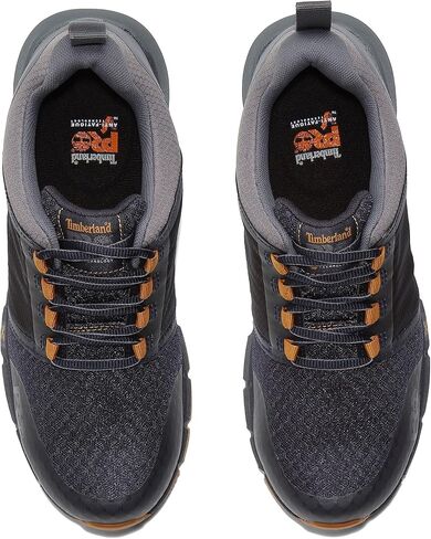 حذاء عمل رياضي صناعي من Timberland PRO للرجال Radius Composite Safety Toe، Navy/Charcoal-2024 جديد، 12M in Saudi Arabia
