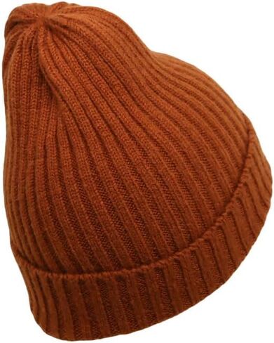 WITHMOONS Ribbed Knit Beanie Hat Classic Plain Warm Cuff Daily Cap XZ50075 in Saudi Arabia