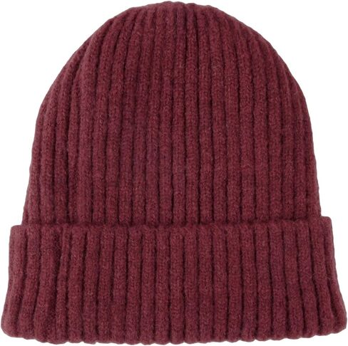 WITHMOONS Ribbed Knit Beanie Hat Classic Plain Warm Cuff Daily Cap XZ50075 in Saudi Arabia