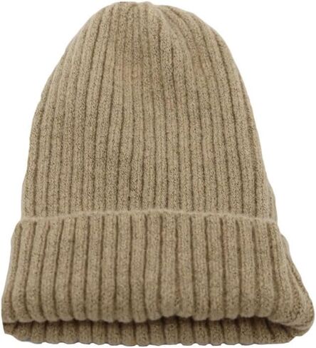 WITHMOONS Ribbed Knit Beanie Hat Classic Plain Warm Cuff Daily Cap XZ50075 in Saudi Arabia
