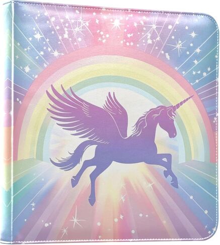 FENOCHE Mermaid Watercolor Photo Album Self Adhesive for 4x6 8x10 Pictures Leather Scrapbook Albums 40 Pages in Saudi Arabia