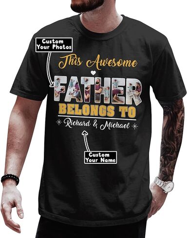 Shirts for Men - Dad Shirt for Fathers Day - Funny Father Day Tshirt Birthday in Saudi Arabia
