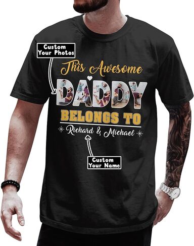 Shirts for Men - Dad Shirt for Fathers Day - Funny Father Day Tshirt Birthday in Saudi Arabia