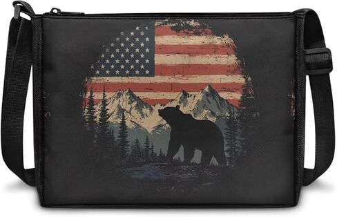 Small Capacity Shoulder Bag for Women Men Crossbody Purse Bags Lightweight Travel Tote Handbag with Zipper Closure in Saudi Arabia