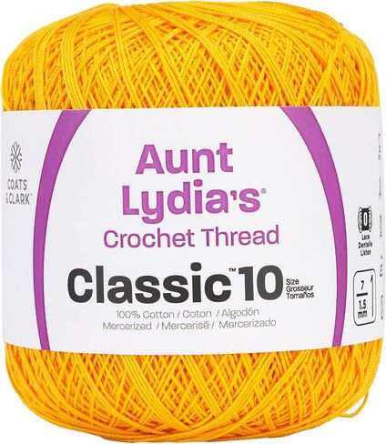 Coats Crochet Classic Crochet Thread, 10, Light Peach, 1050 Foot in Kuwait