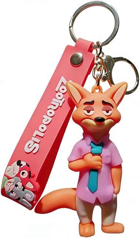 Ginphan Animal Theme Keychain, Cute Cartoon Keychains, Suitable for Car Keys, Bag Charms, and Similar Items in Saudi Arabia