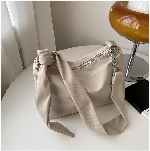Casual Shoulder Bag, Relaxed Style Tote with Soft Structure, Minimalist Everyday Purse in Saudi Arabia