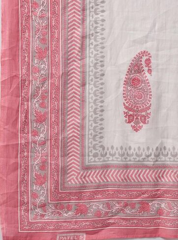 rytras Women's Rayon Printed Straight Kurti with Palazzos and Dupatta Set (RYT293_Pink_Large) in Saudi Arabia