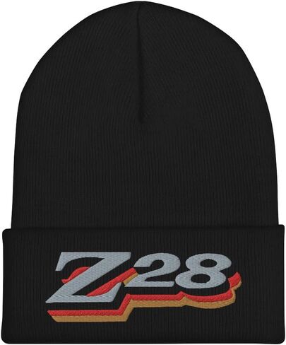 1978 Chevy Camaro Z28 Grille Emblem Retro Muscle Car Cuffed Beanie in Saudi Arabia