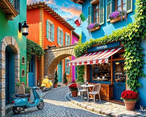 Springbok's Boulangerie Pastry Shop 500 Piece Jigsaw Puzzle for Adults Will Have Your Wishing for Pasteries in This Colorful Scene of Baked Goods and Flowers. in Saudi Arabia
