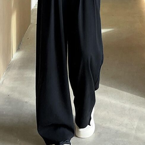 XIALIJU Women's Comfortable Tencel Jeans Summer Casual Style high Waist Loose Straight Leg Slimming Wide Leg Pants in Saudi Arabia