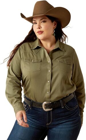 قميص Ariat النسائي Jurlington Snap in Kuwait