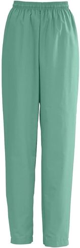 Medline AngelStat Ladies Elastic with Draw Cord Scrub Pant, Medium, Jade Green in Saudi Arabia