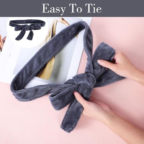 حزام رداء TIESOME، استبدال ربطة عنق 67 × 1.8 بوصة أحزمة رداء حمام للجنسين ناعمة من الفلانيل حزام من الفلانيل in Kuwait