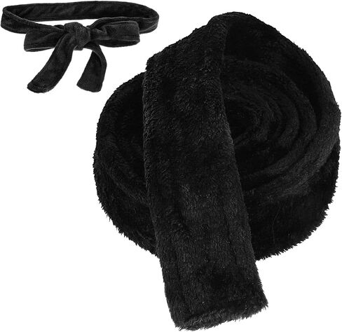 TIESOME Robe Belt, Robe Tie Replacement 67 x 1.8 Inch Bath Robe Belts Unisex Soft Plush Flannel Bathrobe Flannel Belt in Saudi Arabia