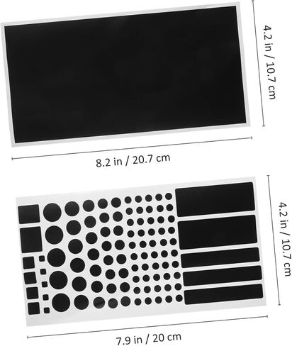 LED Blackout Stickers Light Blocking for Windows LED Tape Light Filters Blackout Blinds Router Clocks Appliances Dimming Covers in Saudi Arabia