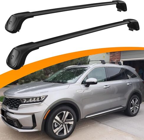 قضبان متقاطعة لرف السقف بوزن 260 رطل من Snailfly تناسب 2022-2025 Hyundai Tucson SE SEL N Line Limited NX4 ملحقات العارضة القابلة للقفل in Kuwait