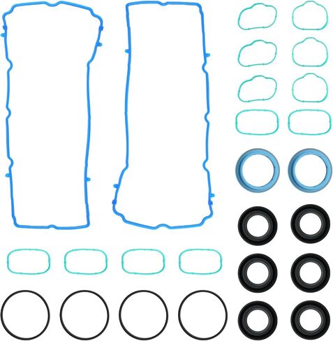 Torchbeam Valve Cover Gasket Set Compatible with Camry 2002-2011, RAV4 2001-2008, xB 2008-2015, Solara 2002-2008, Vibe/Corolla 09-10, tC 2005-2010, Highlander 2001-2007, Matrix,Replace OE# VS50530R in Kuwait