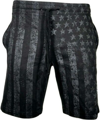 Archaic Affliction Men Shorts Nation Athletic USA Flag Fighter MMA Gym S-5XL $54 in Saudi Arabia