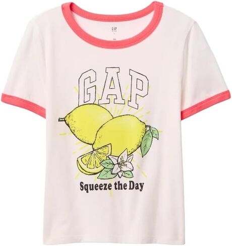 Gap Girls's Short Sleeve Logo T-Shirt T-Shirt in Saudi Arabia